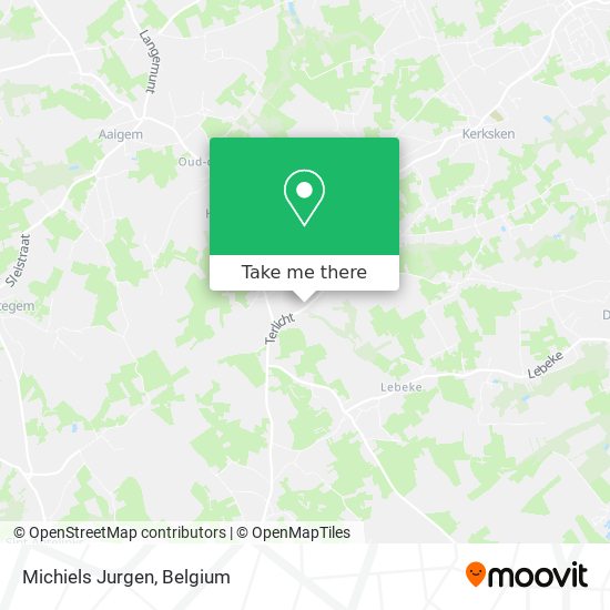 Michiels Jurgen map