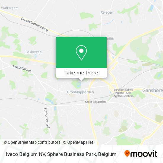 Iveco Belgium NV, Sphere Business Park map