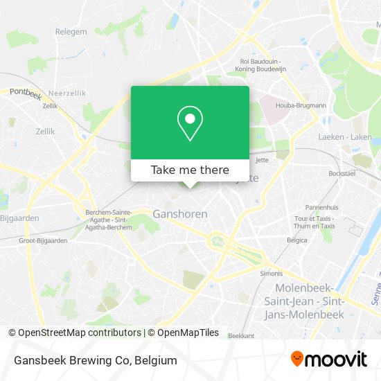 Gansbeek Brewing Co map