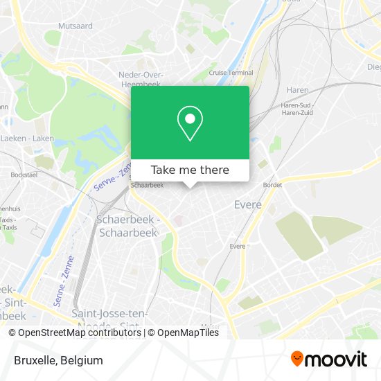 Bruxelle map