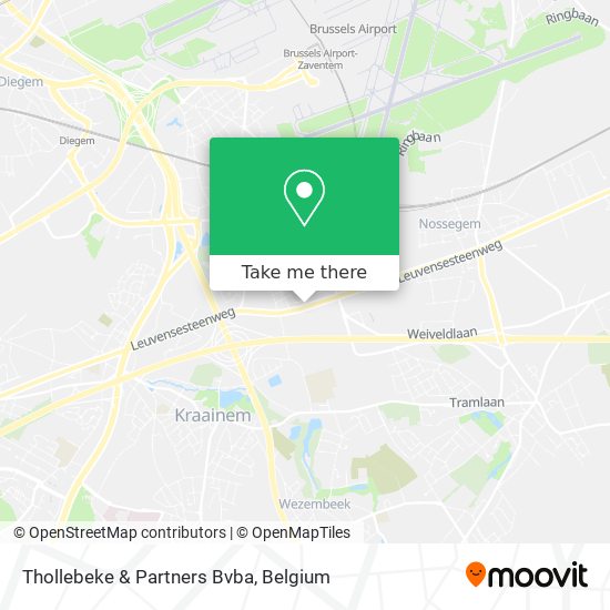 Thollebeke & Partners Bvba map