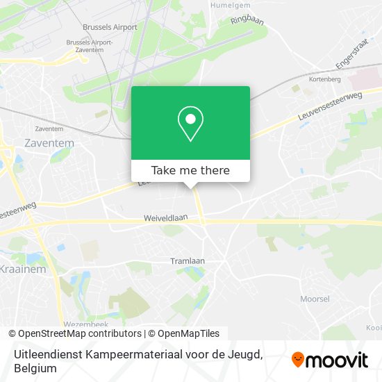 Uitleendienst Kampeermateriaal voor de Jeugd map