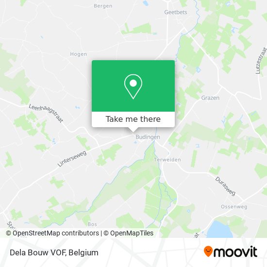 Dela Bouw VOF map