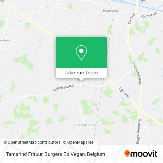 Tamarind Frituur, Burgers Eb Vegan map