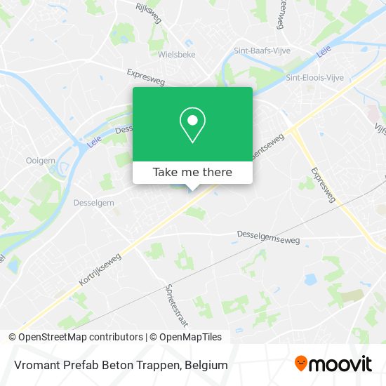Vromant Prefab Beton Trappen plan