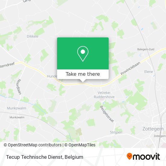 Tecup Technische Dienst map