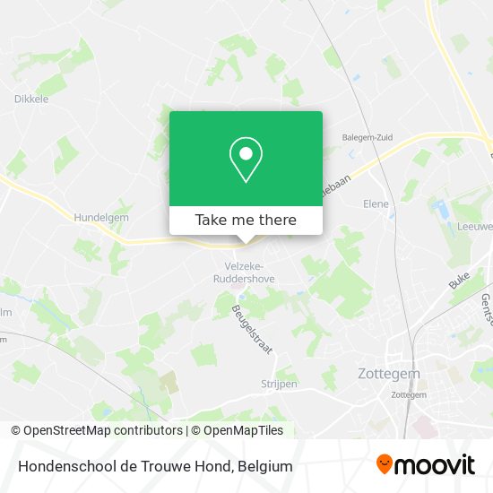 Hondenschool de Trouwe Hond map