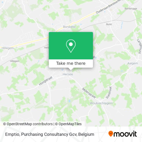 Emptio, Purchasing Consultancy Gcv map