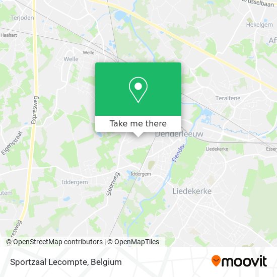 Sportzaal Lecompte map