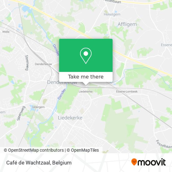 Café de Wachtzaal map