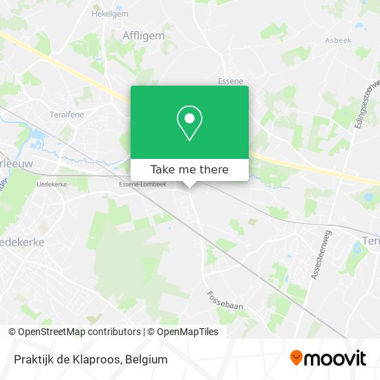 Praktijk de Klaproos plan