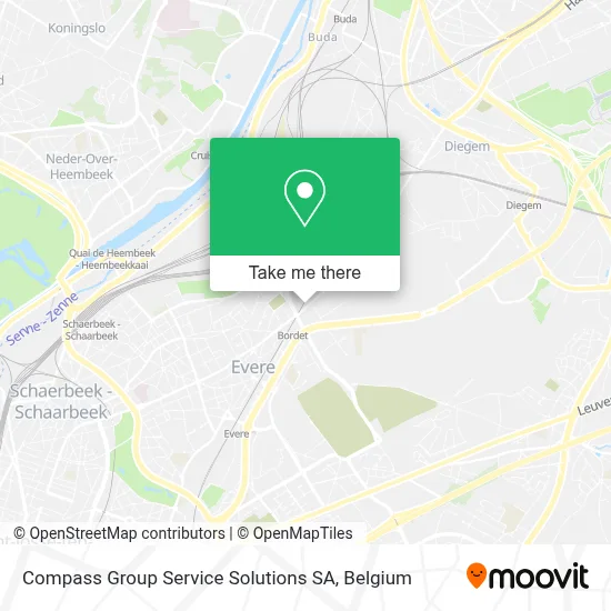 Compass Group Service Solutions SA map