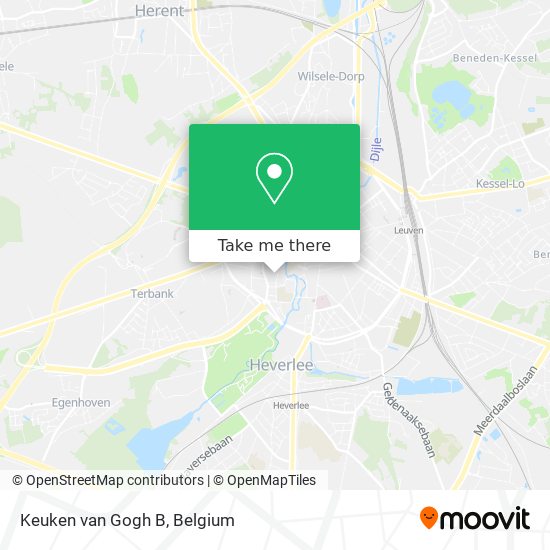 Keuken van Gogh B map