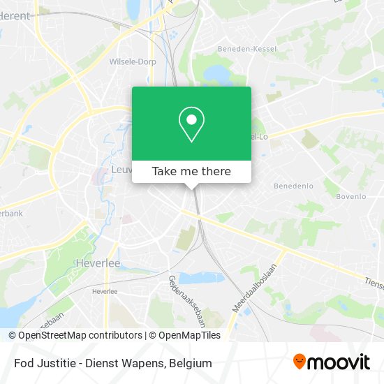 Fod Justitie - Dienst Wapens map