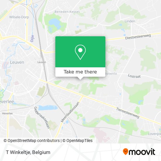 T Winkeltje map