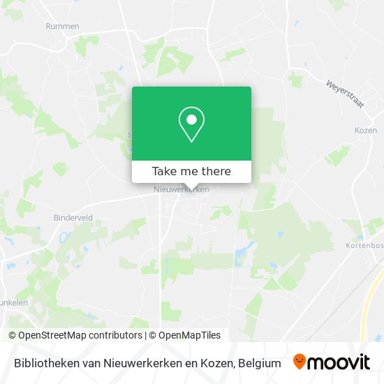 Bibliotheken van Nieuwerkerken en Kozen map