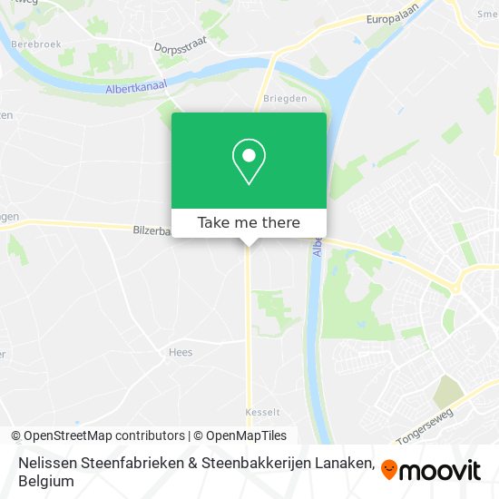 Nelissen Steenfabrieken & Steenbakkerijen Lanaken map
