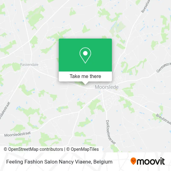 Feeling Fashion Salon Nancy Viaene map