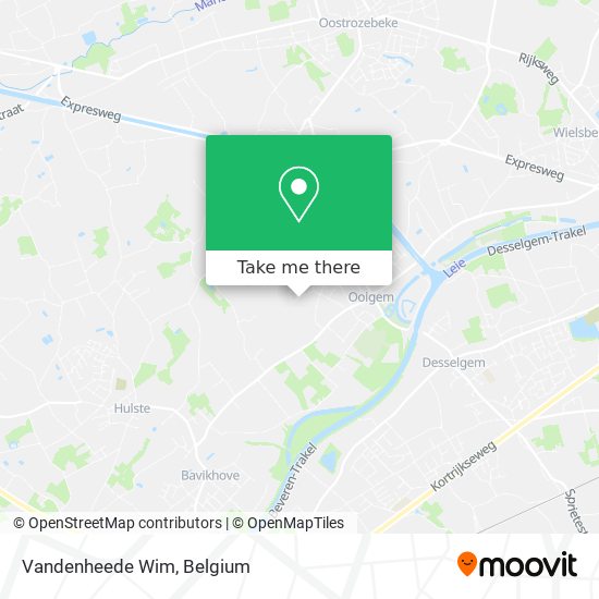 Vandenheede Wim map