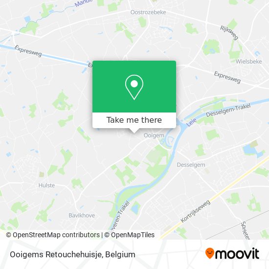 Ooigems Retouchehuisje map