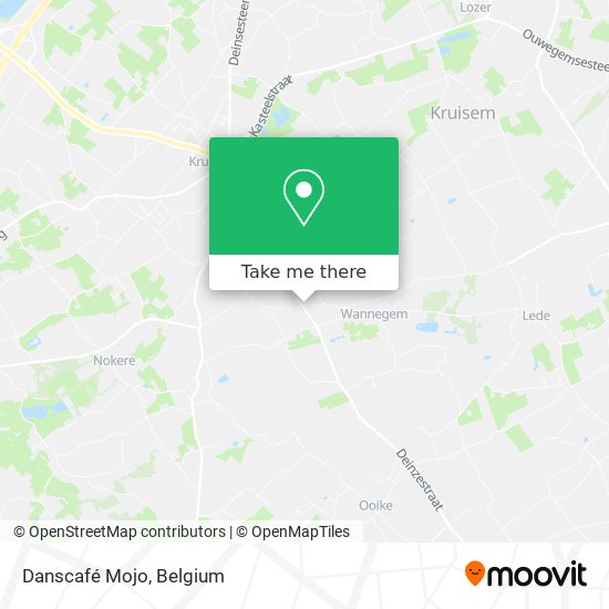 Danscafé Mojo map