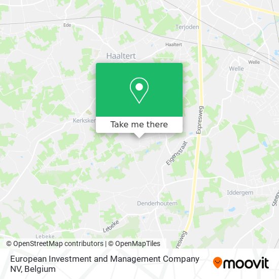 European Investment and Management Company NV map