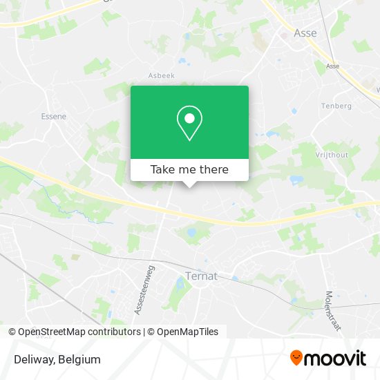 Deliway map