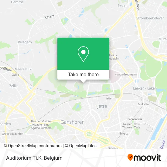 Auditorium Ti.K map