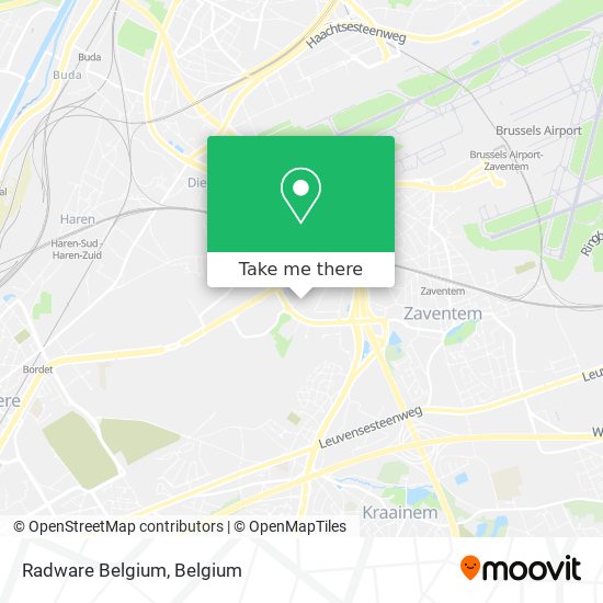 Radware Belgium map