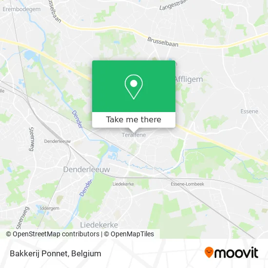 Bakkerij Ponnet map