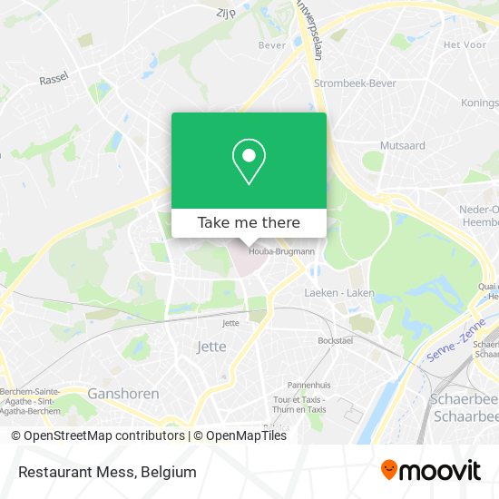 Restaurant Mess map