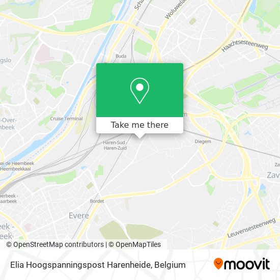 Elia Hoogspanningspost Harenheide map
