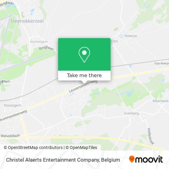 Christel Alaerts Entertainment Company map