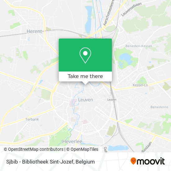 Sjbib - Bibliotheek Sint-Jozef map