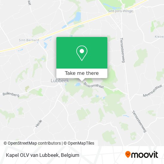 Kapel OLV van Lubbeek map