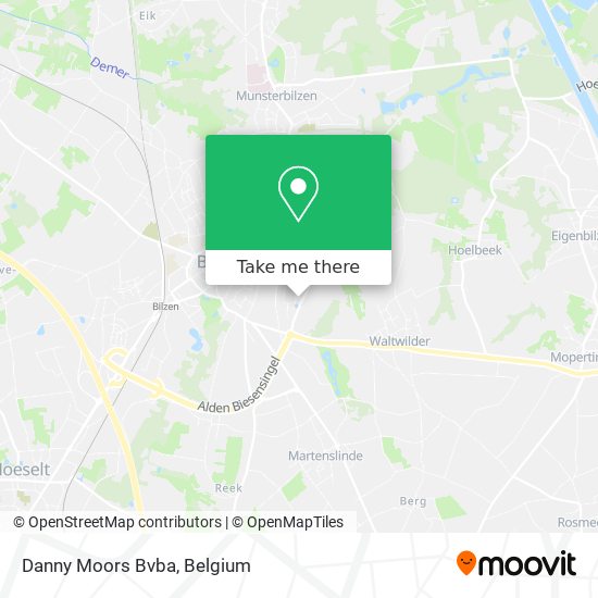 Danny Moors Bvba plan