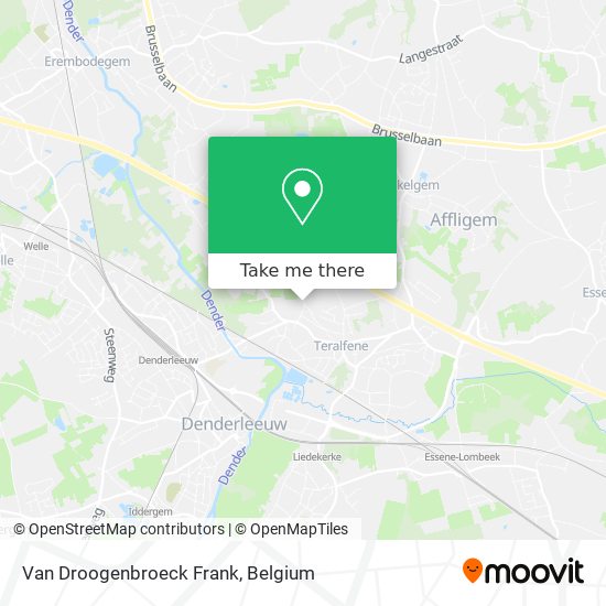 Van Droogenbroeck Frank map