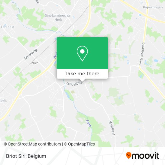 Briot Siri map