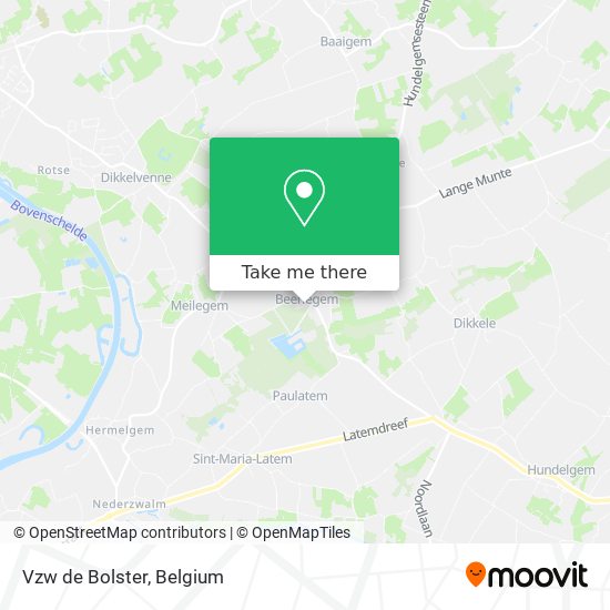 Vzw de Bolster map