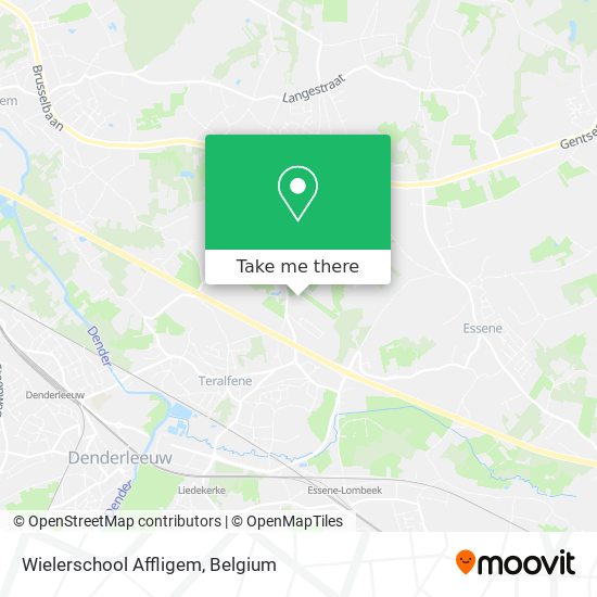 Wielerschool Affligem plan
