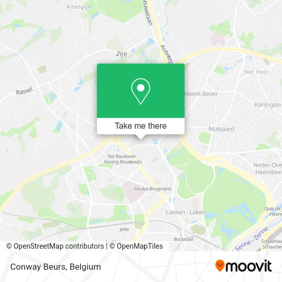 Conway Beurs map