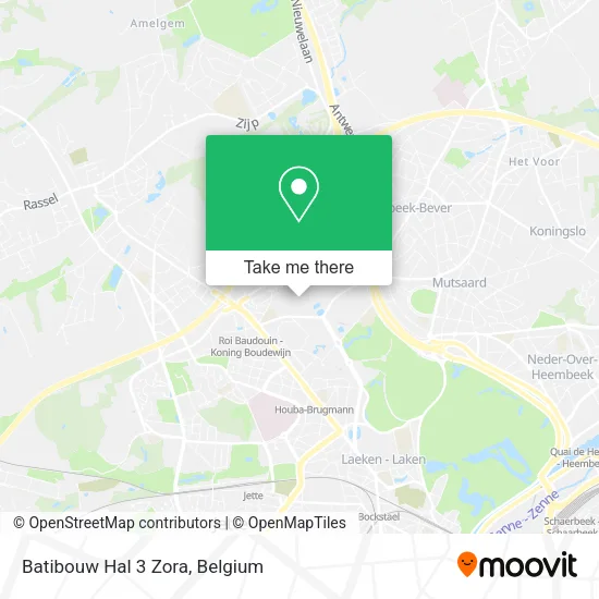Batibouw Hal 3 Zora map