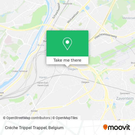 Créche Trippel Trappel map