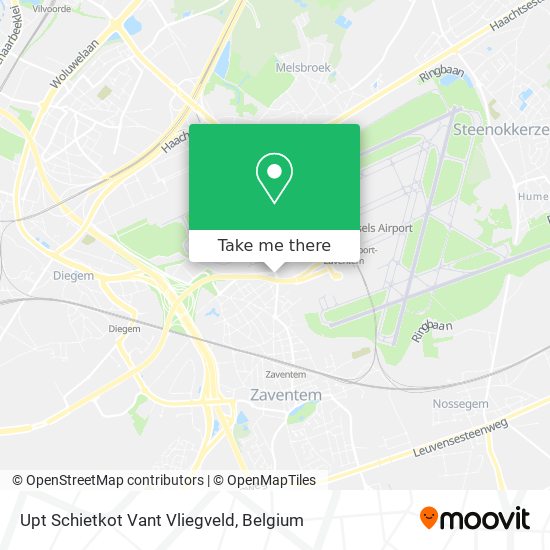 Upt Schietkot Vant Vliegveld map