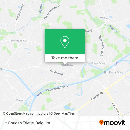 't Gouden Frietje map