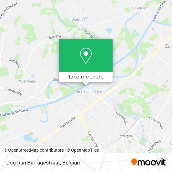 Dog Run Barragestraat plan
