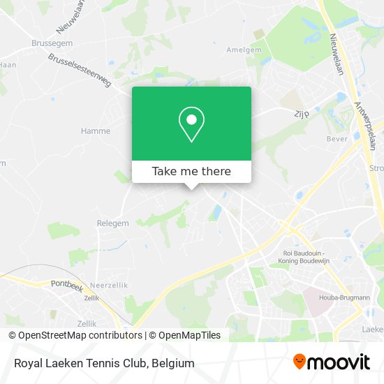 Royal Laeken Tennis Club map