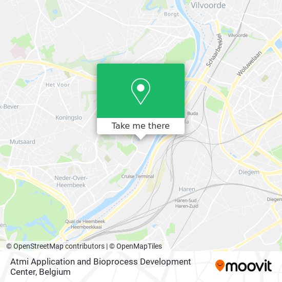 Atmi Application and Bioprocess Development Center map