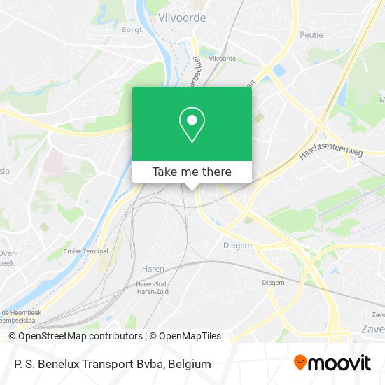 P. S. Benelux Transport Bvba plan