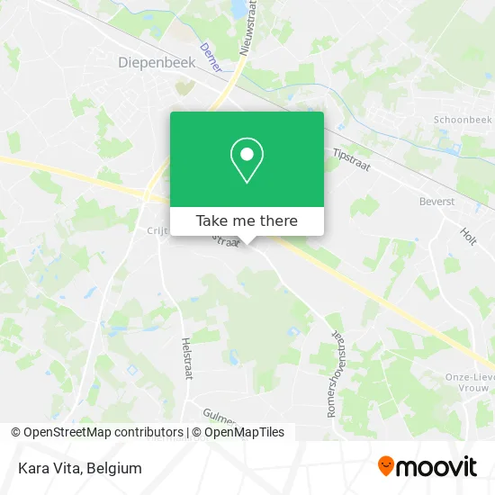 Kara Vita map